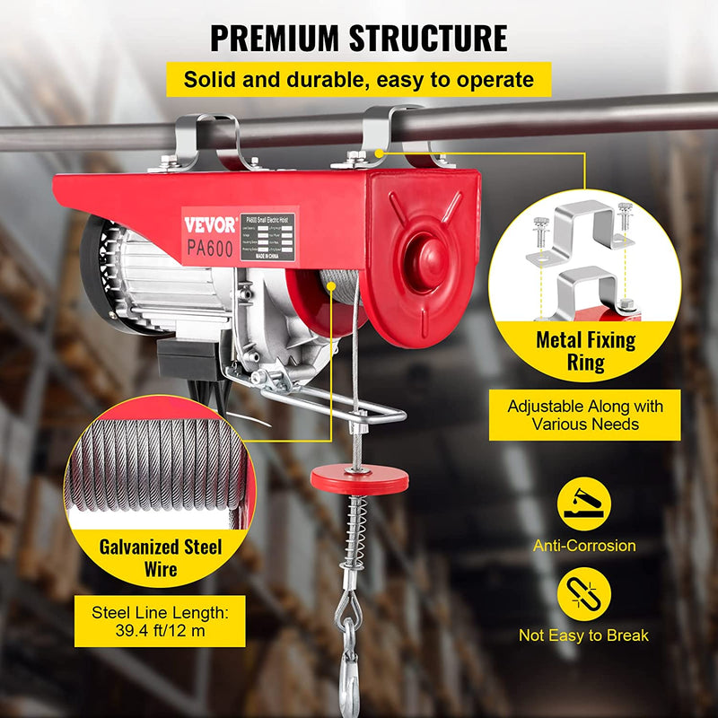 Mini Electric Hoist - PA 800